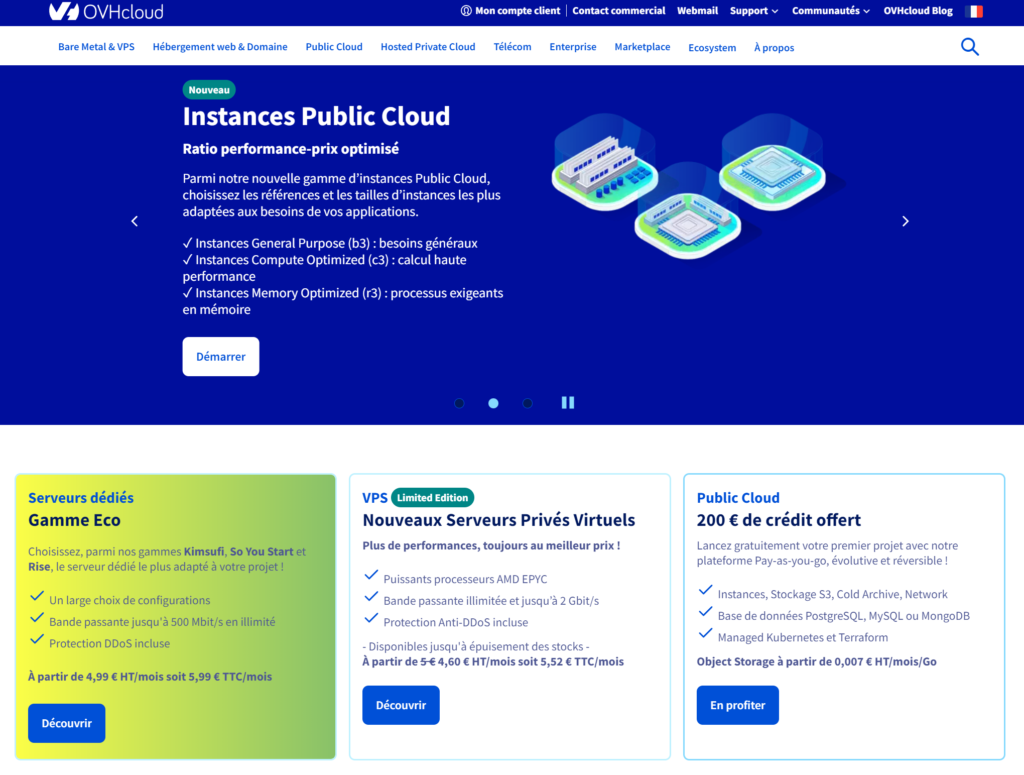 découvrez comment choisir l'offre d'hébergement web ovhcloud adaptée à vos besoins, avec des conseils pour optimiser performance et budget.